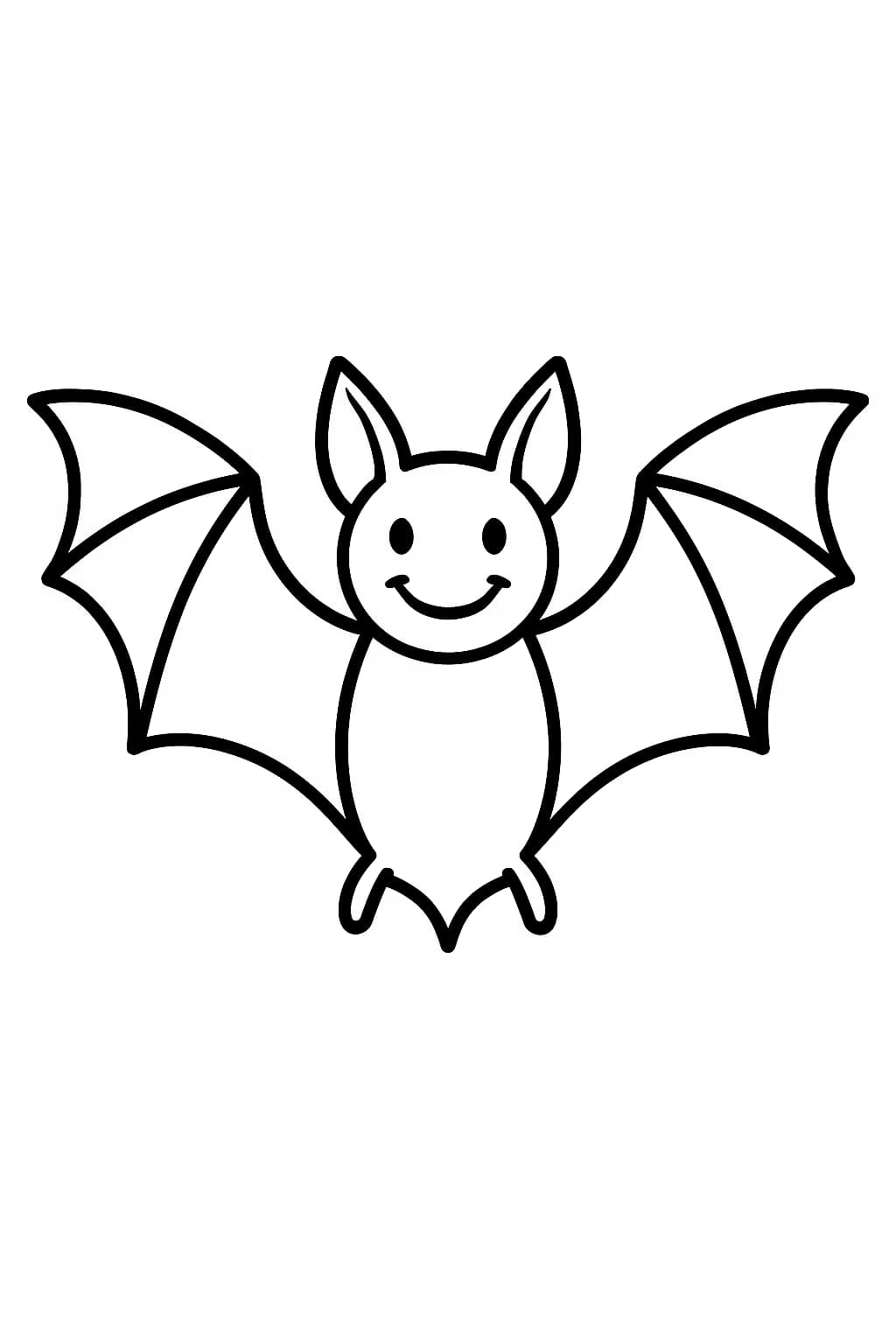 Páginas para colorear de murciélagos