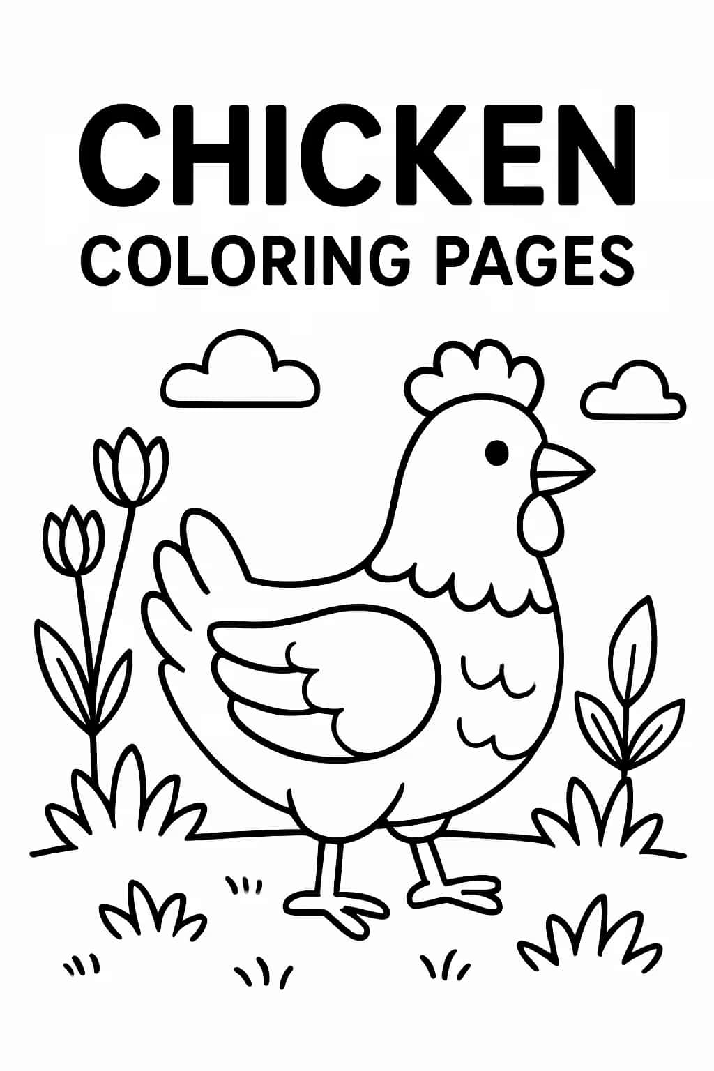 Chicken Coloring Pages | Printable Fun for Everyone