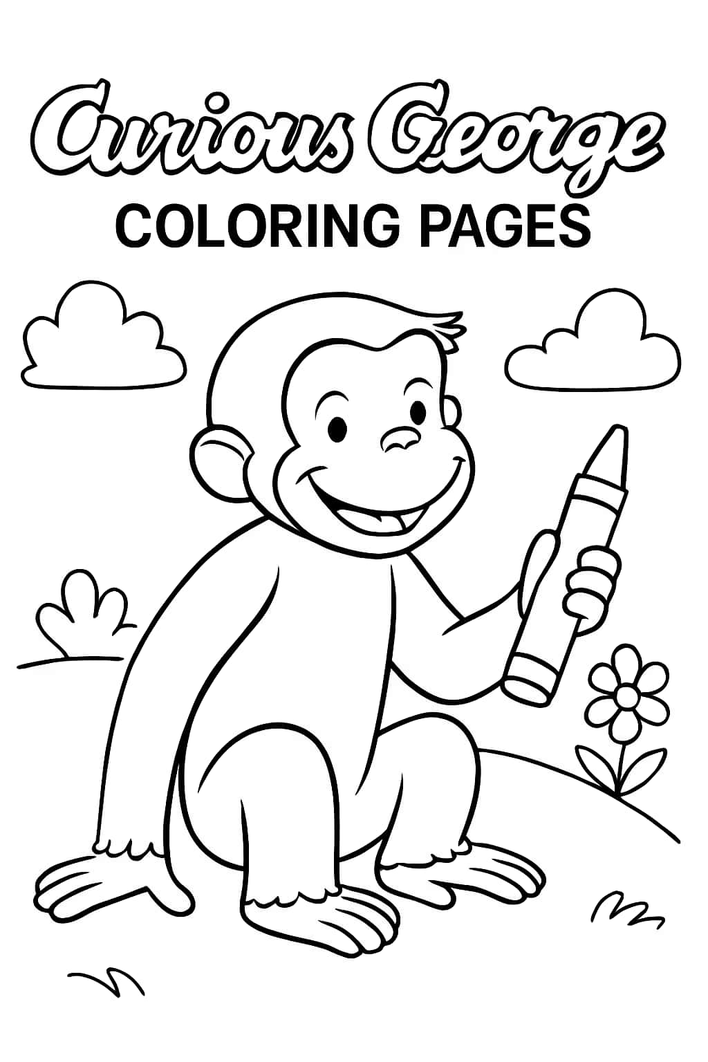 Curious George Coloring Pages | Free Printables