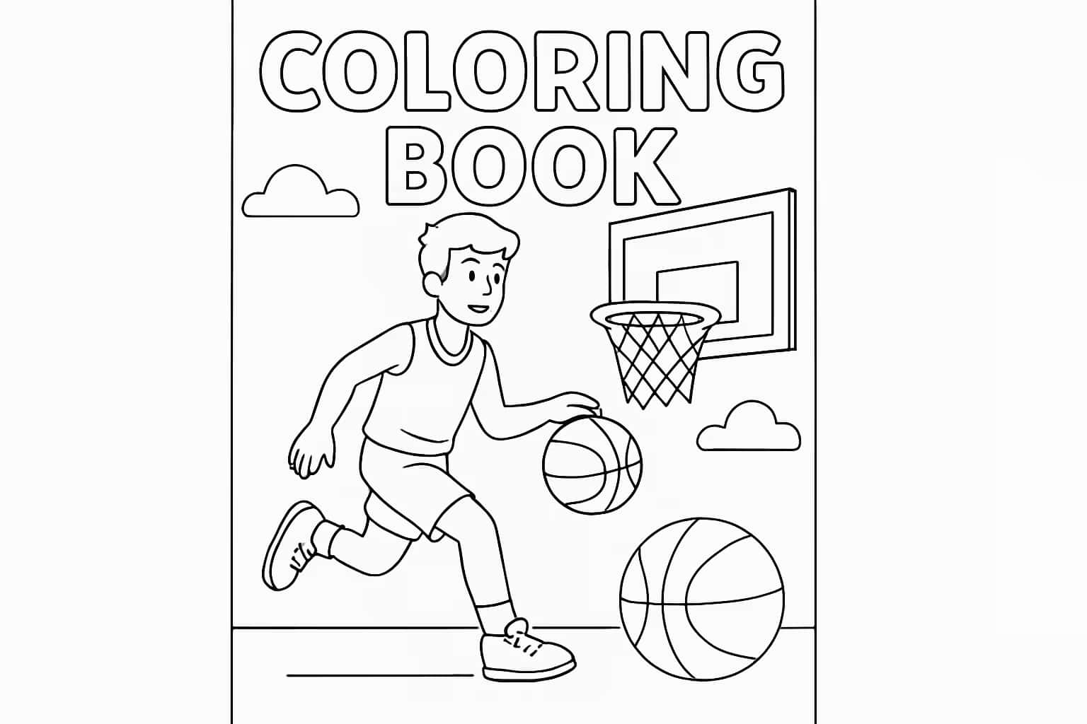 Basketball Coloring Pages | Free Printable Sports Sheets for All Ages - Coloring Pages