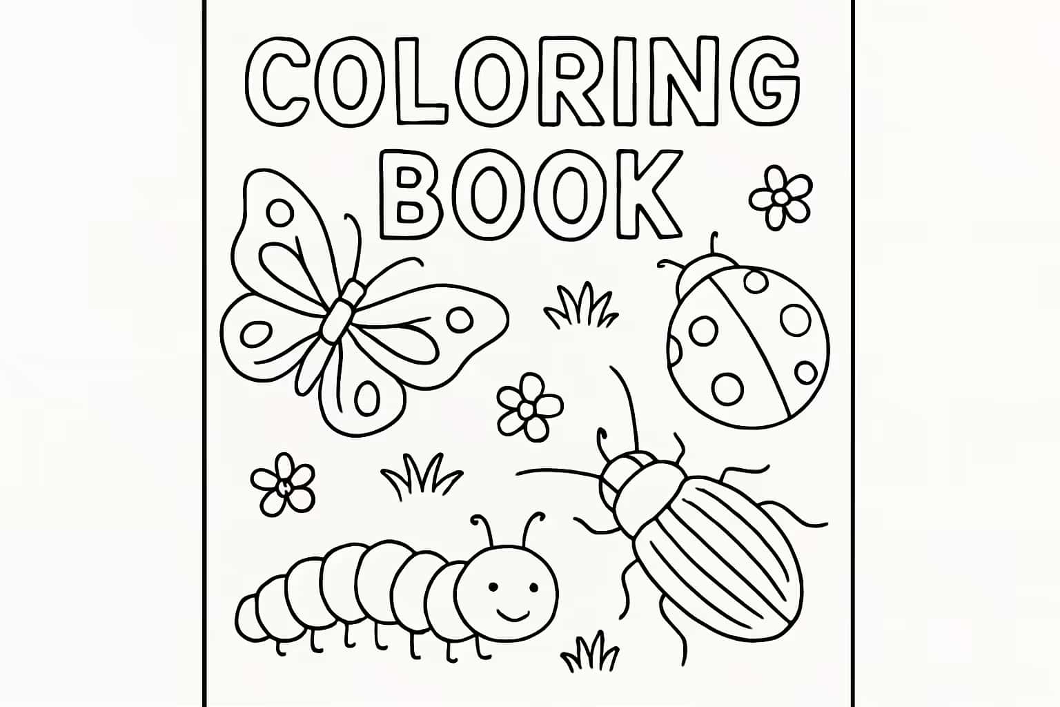 Bug Coloring Pages | Free Printable Insect Sheets for Kids & Adults - Coloring Pages