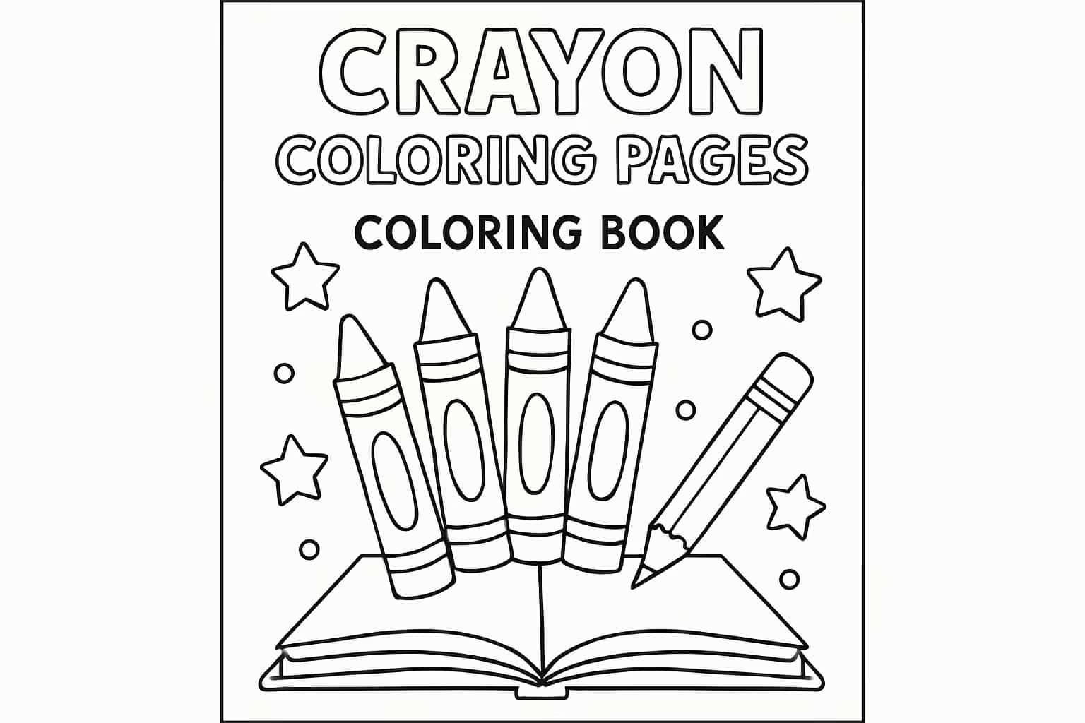 Crayon Coloring Pages | Disegni da colorare stampabili