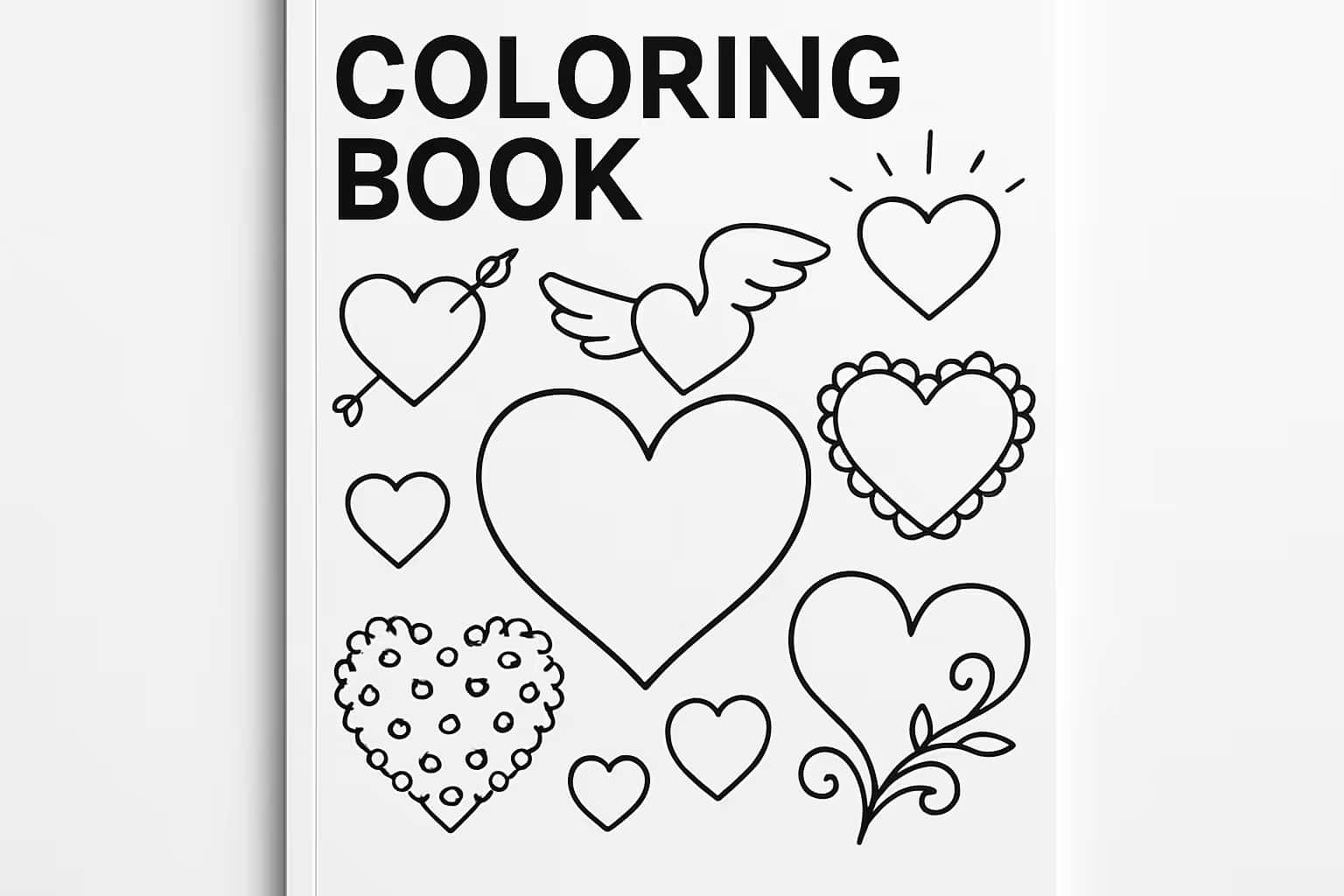 Heart Coloring Pages | Printable Designs for All Ages
