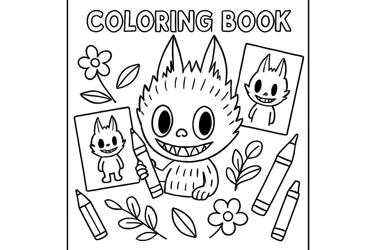 Labubu Ausmalbilder | Kostenlose Malvorlagen