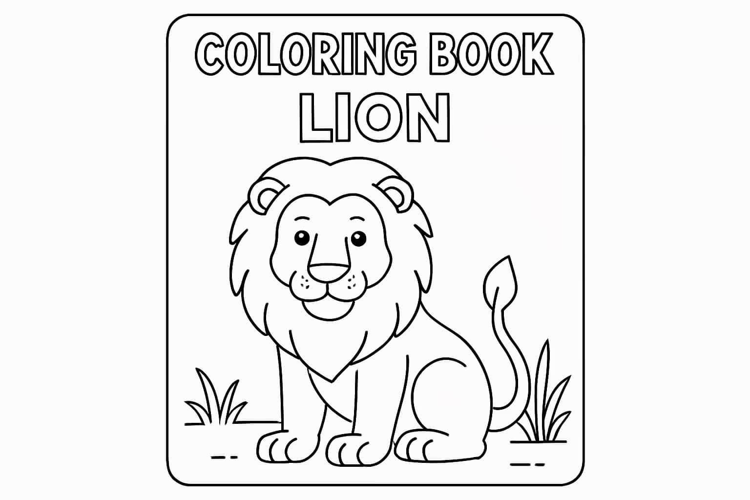 Lion Coloring Pages | Printable Animal Art