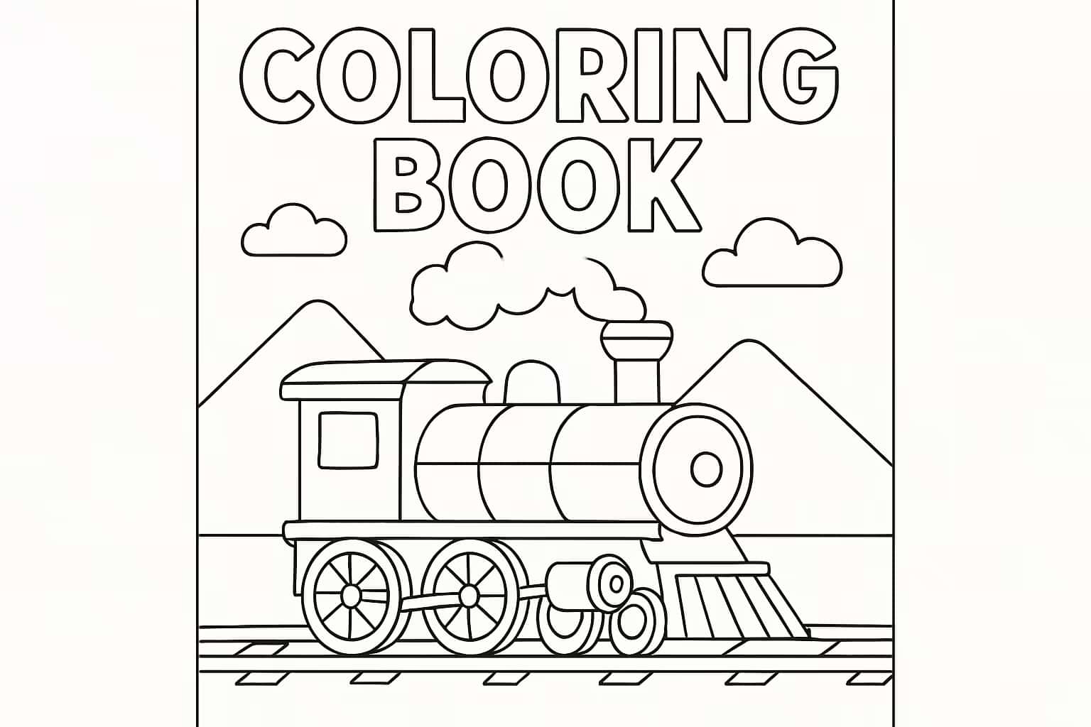 Train Coloring Pages | Free Printable Train Sheets for All Ages - Coloring Pages
